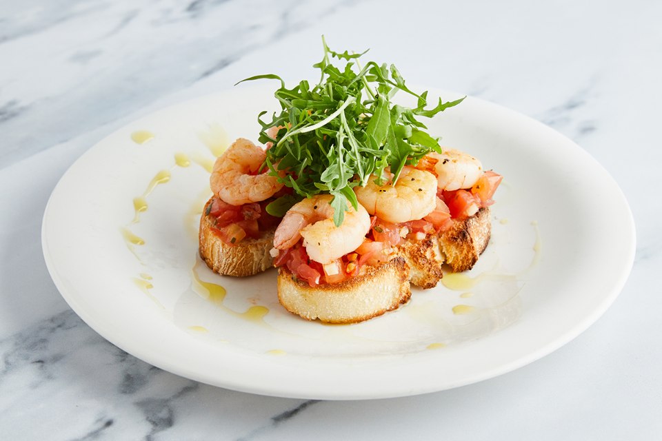 Bruschetta Gamberetti 