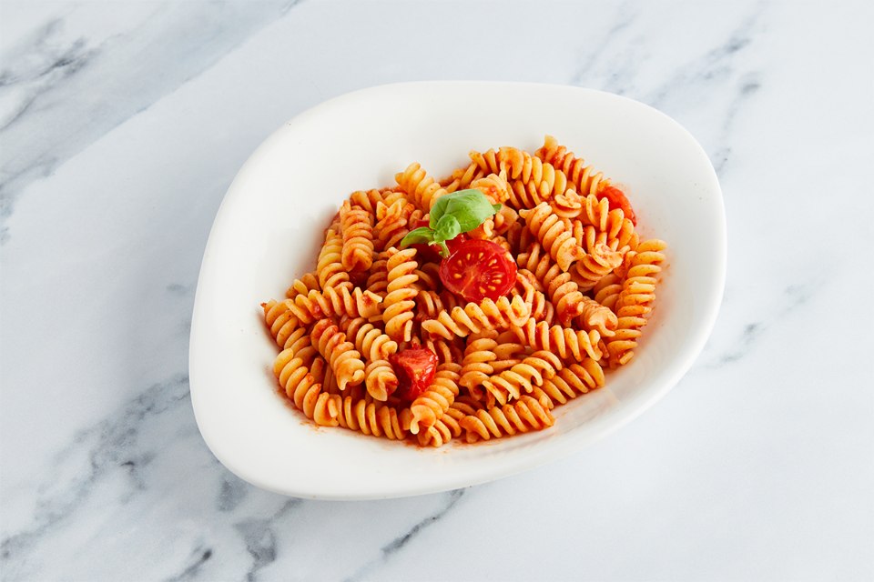 Kids Pomodoro Pasta